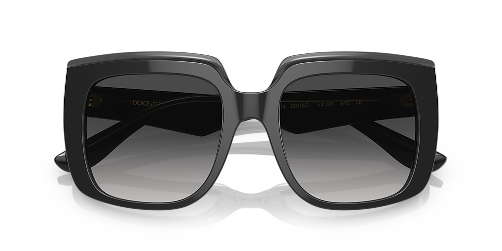 Dolce&Gabbana DG4414 M (54 - 20) with Grey lenses and Black  display picture 1