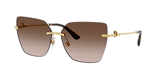 Dolce&Gabbana DG2296 XL (58 - 15) with Blue lenses and Silver