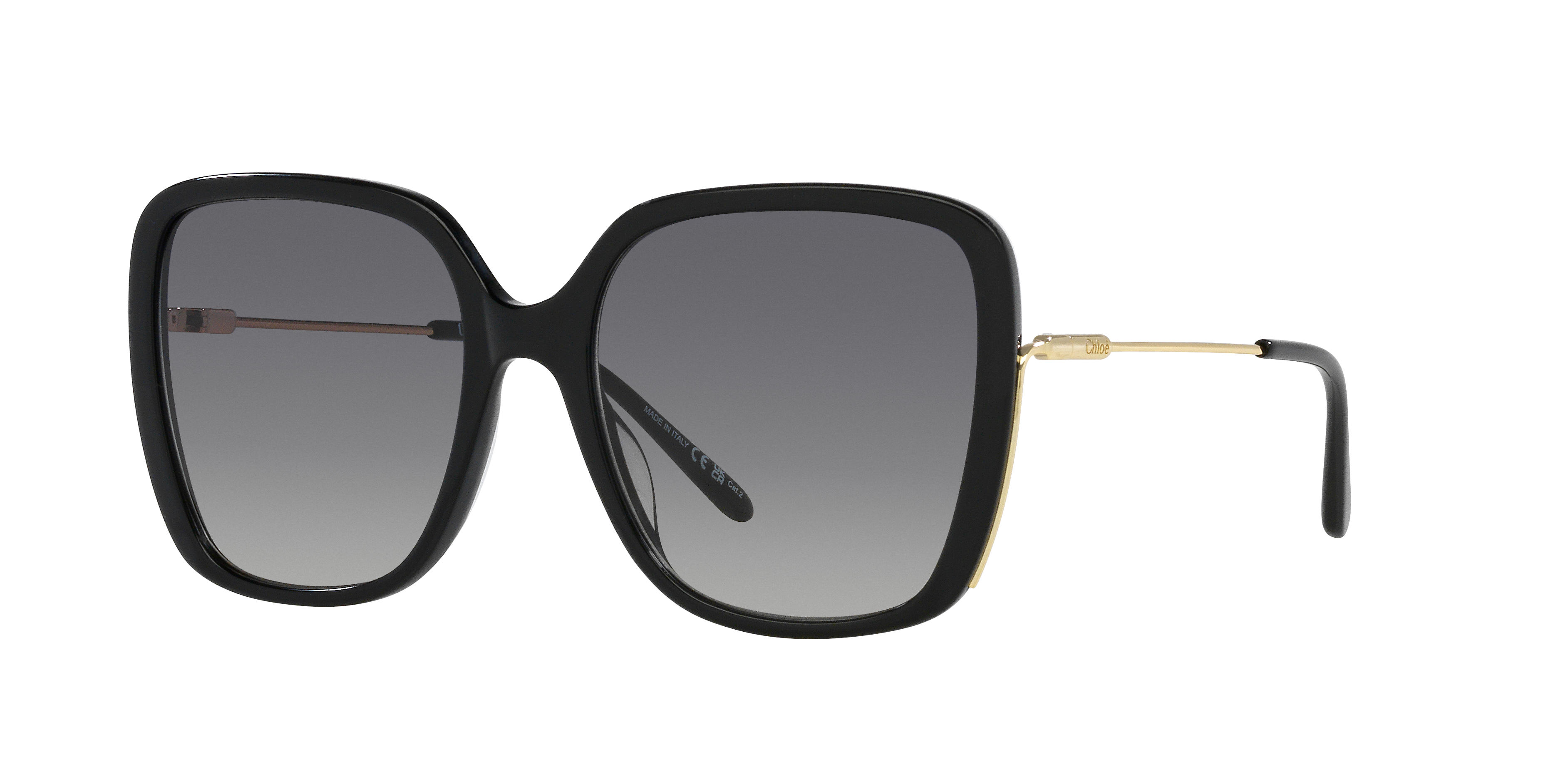 SALE！CHLOE　サングラス Chloé CH0173S L (57 - 19) with Grey lenses and Black frame