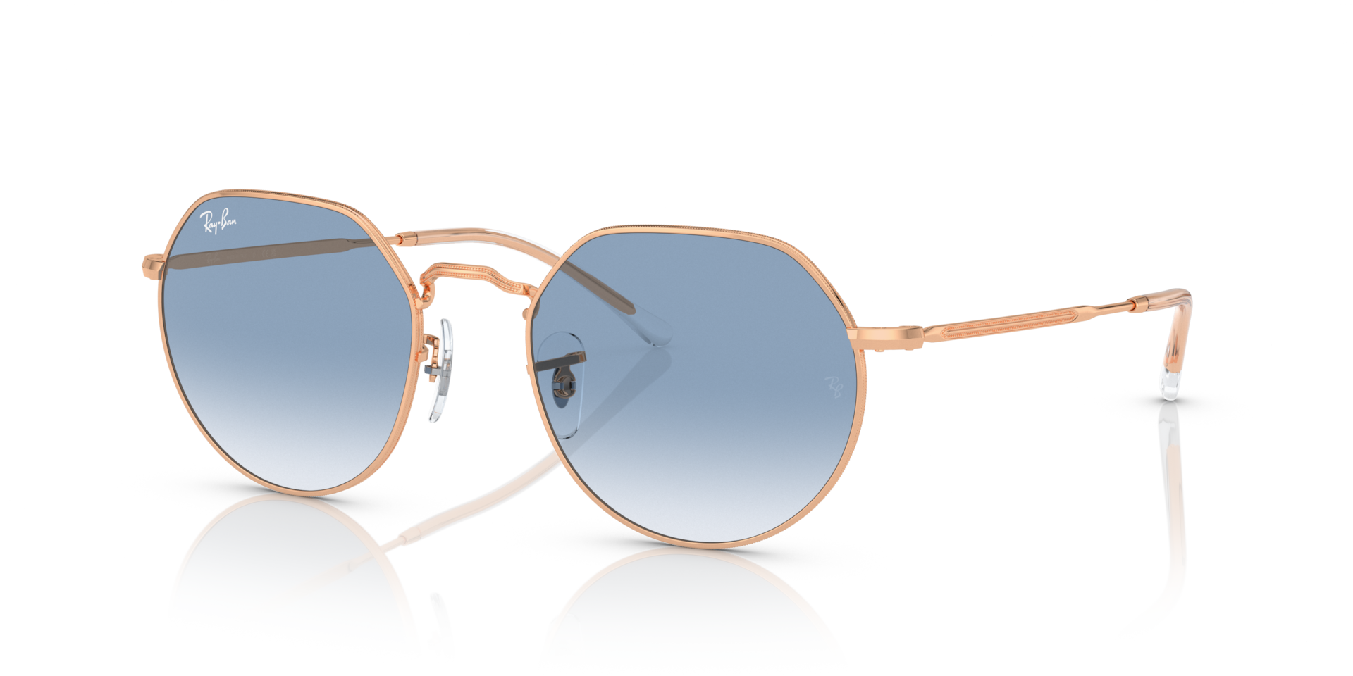 ⭐︎美品　ローナマーレイ　Bespoke Adult Mayfair Ray-Ban Jack M (51 - 20) with Blue lenses and Pink frame