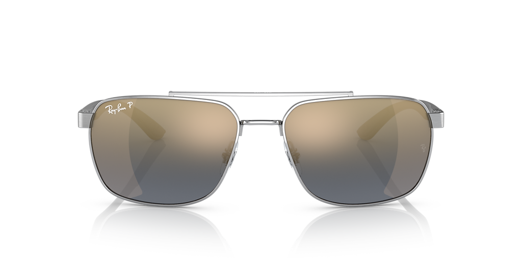 Ray-Ban RB3701 Polarized+ Lenses XXL (59 - 17) with Blue lenses