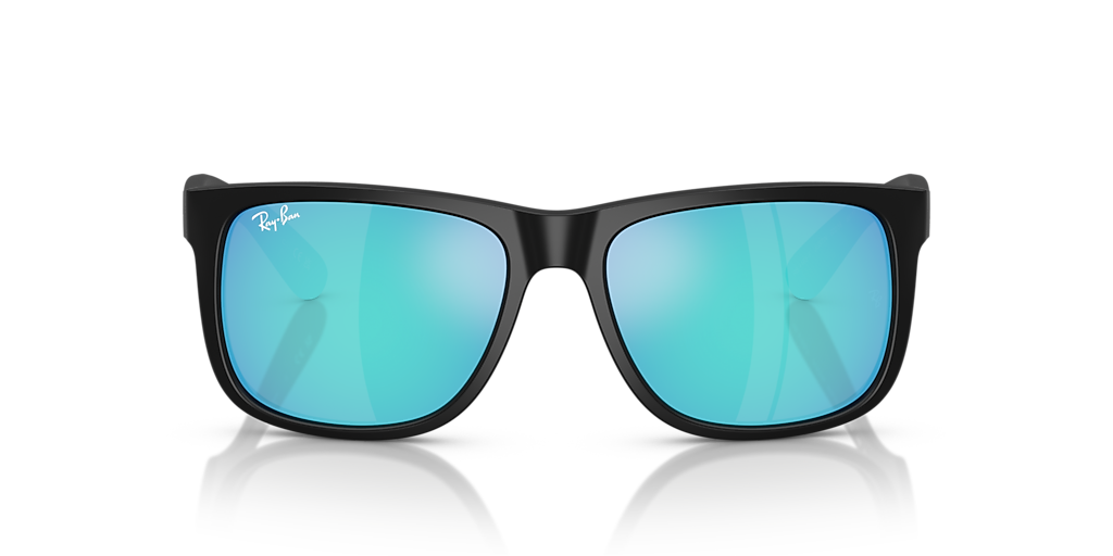 Ray-Ban Justin Color Mix L (58 - 17) with Blue lenses and Black