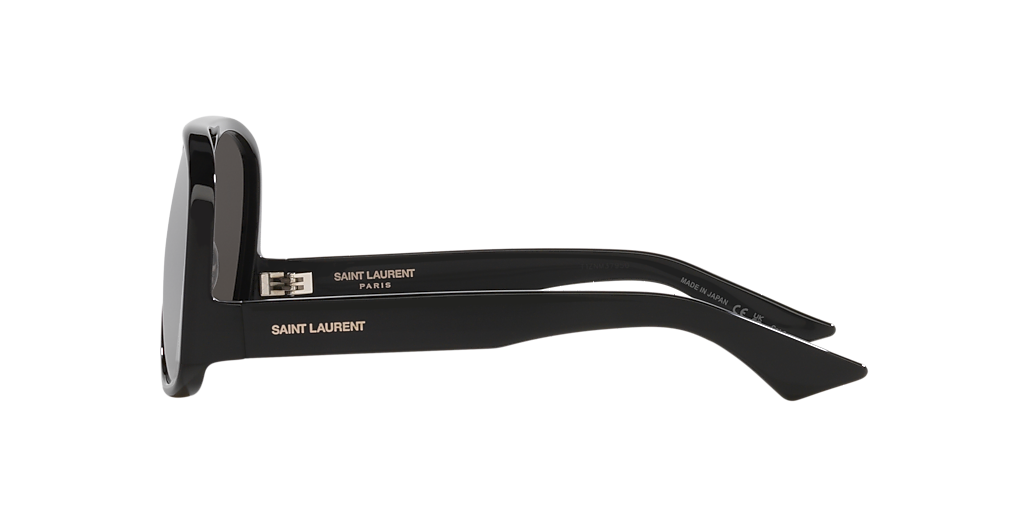 Saint Laurent SL 652 M (59 - 14) with Black lenses and Black frame