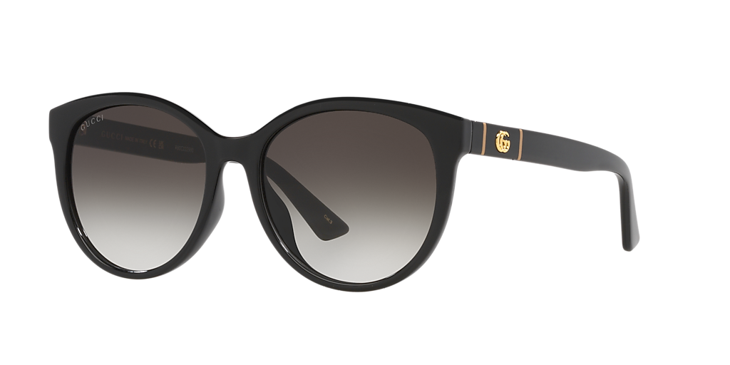 Gucci GG0636SK M (56 - 17) with Grey lenses and Black frame