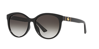 Gucci GG0876S XL (60 - 20) with Grey lenses and Black frame