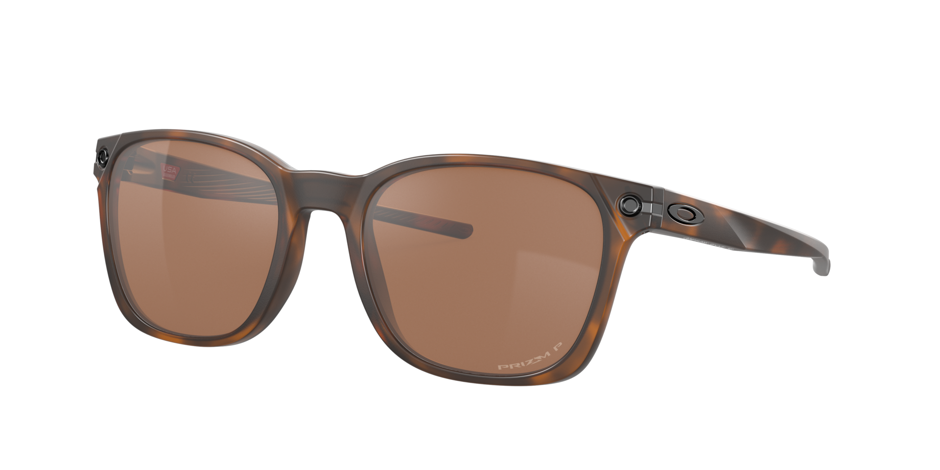 Oakley Man Sunglass Ojector -  Frame color: Matte Brown Tortoise, Lens color: Prizm Tungsten Polarized