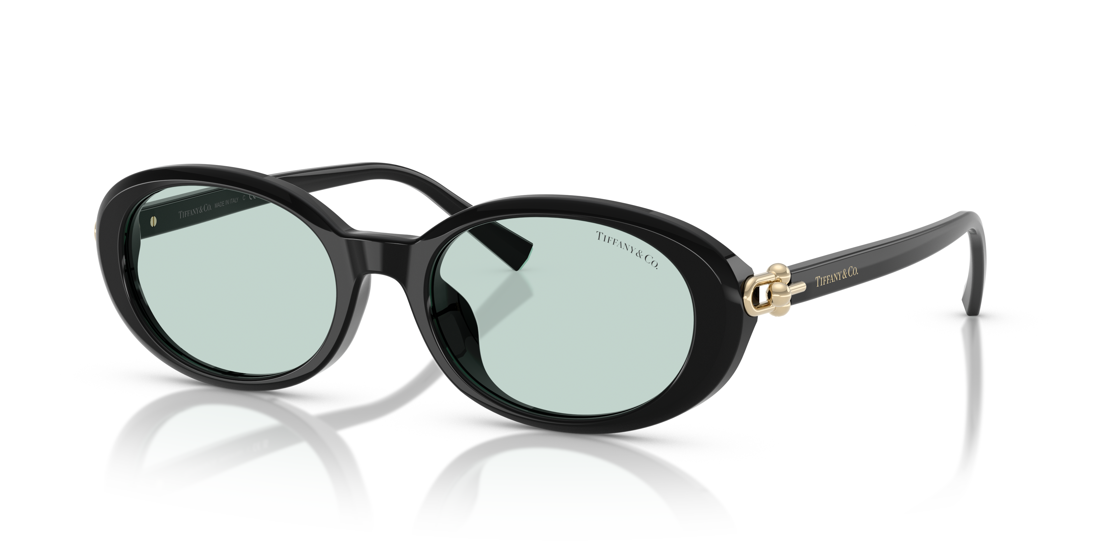 Tiffany & Co. TF4242D XXL (54 - 19) with Blue lenses and Black