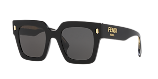 Fendi FE40098I XXS (63 - 15) with Blue lenses and Black frame