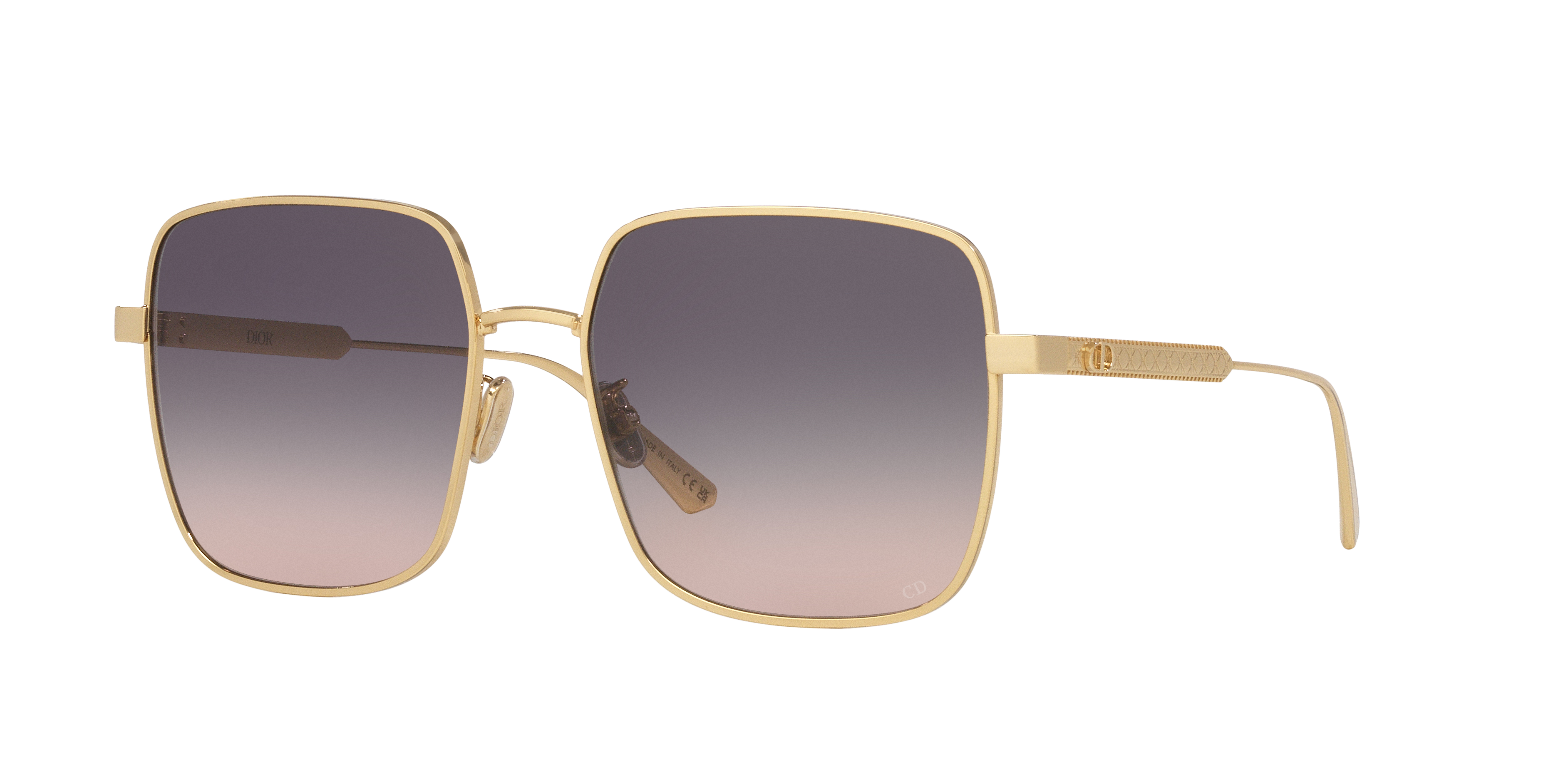 DIOR Dior Cannage CD40172U L (59 - 18) with Red lenses and Gold