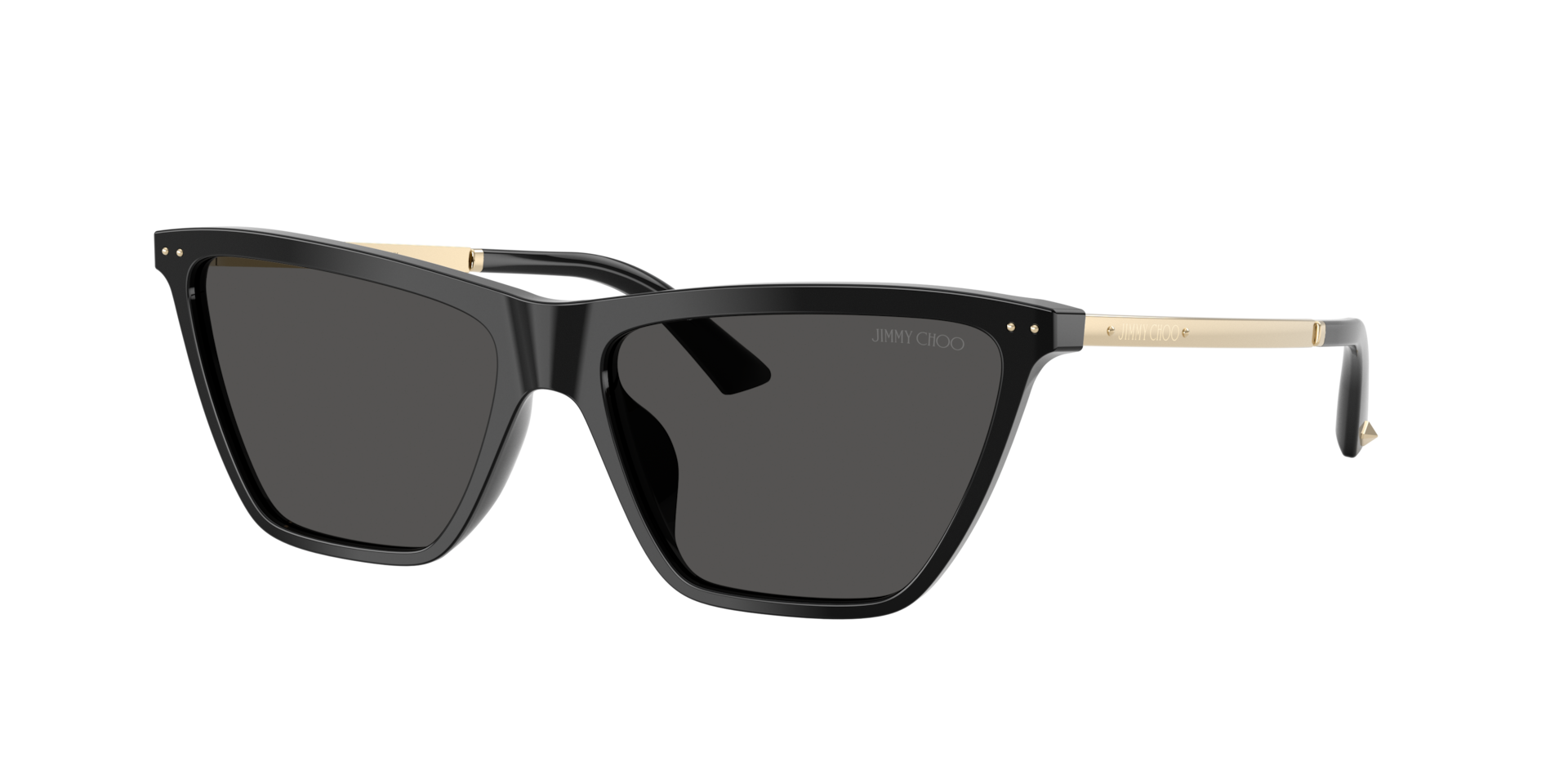 Jimmy Choo Mujer Gris Oscuro Sunglass Jc5059u - Color Del Marco: Negro, Color De La Lente: