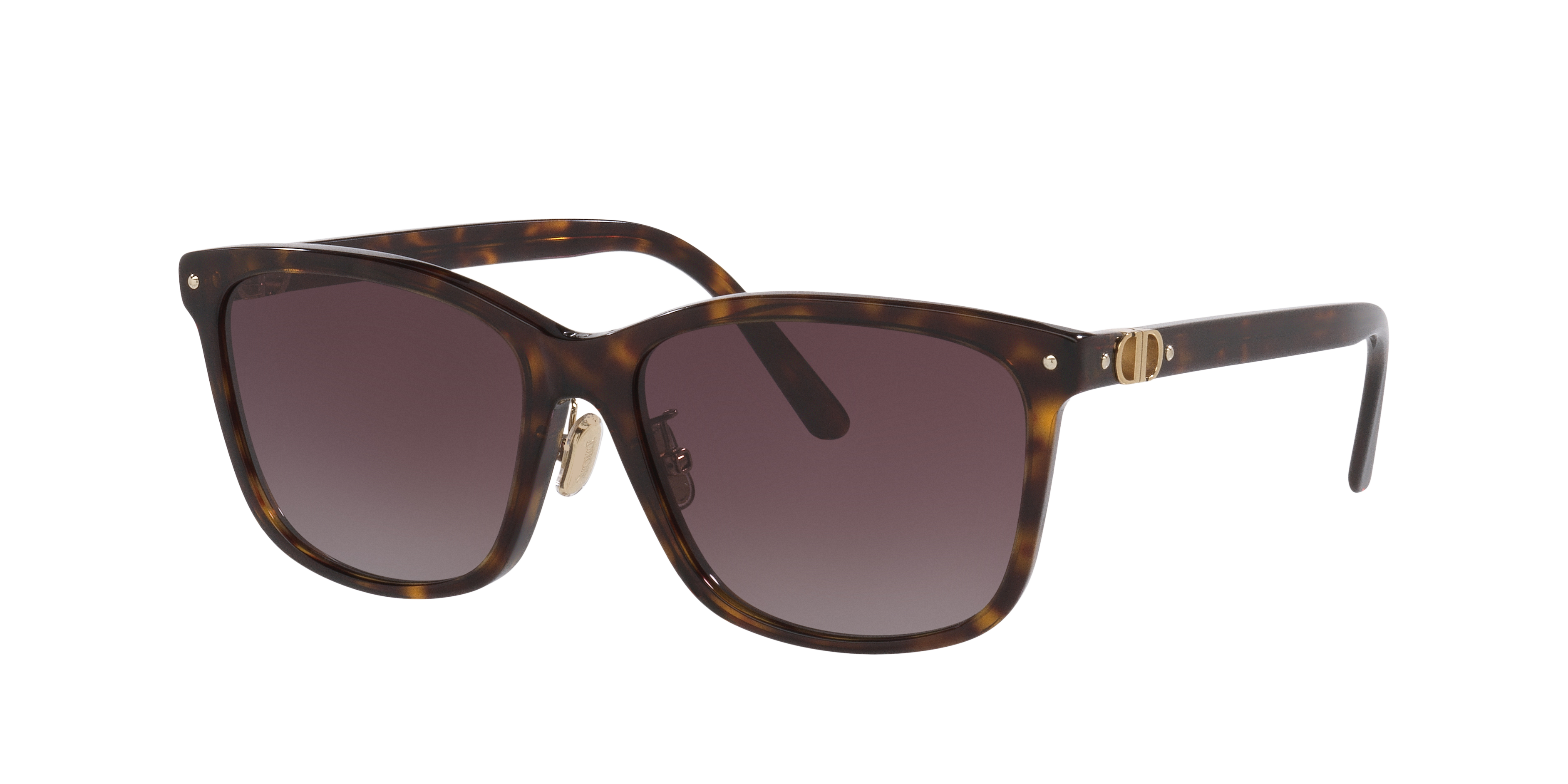 DIOR Woman Sunglass Petit Cd S2F -  Frame color: Tortoise, Lens color: Brown Gradient