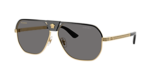 Versace VE2278D XXL (58 - 19) with Grey lenses and Tortoise frame