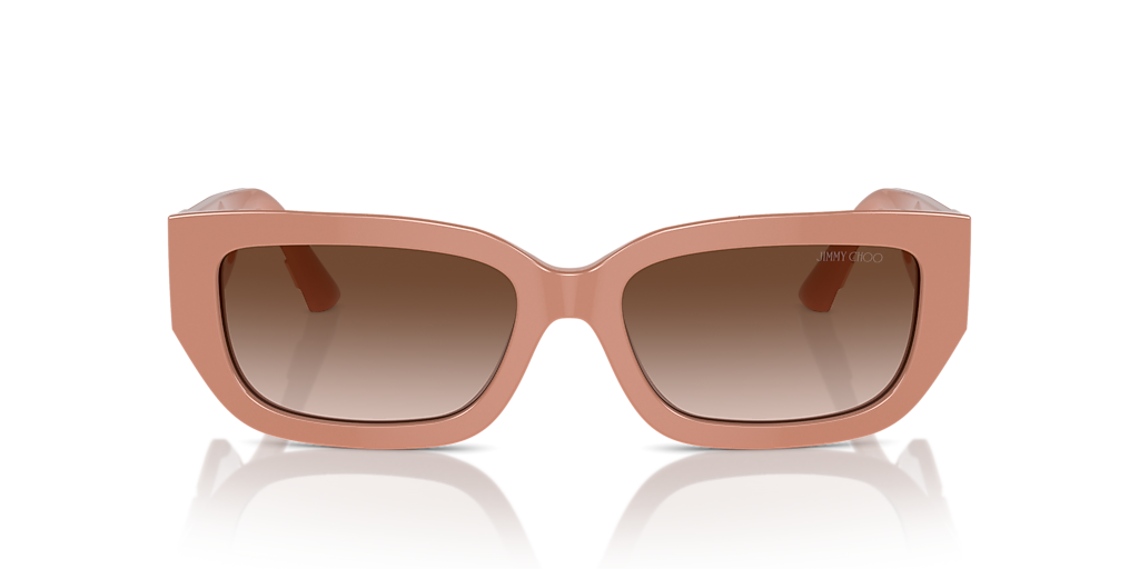 Jimmy Choo JC5017 M (55 - 17) with Brown lenses and Pink frame