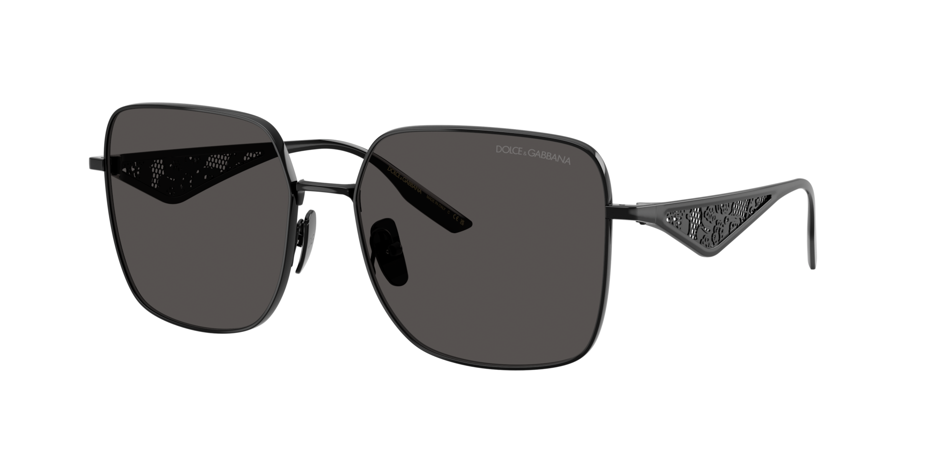 DolceGabbana Femme Sunglass DG2310 - Couleur du Monture Noir Couleur de Lentille Gris fonc 258 €