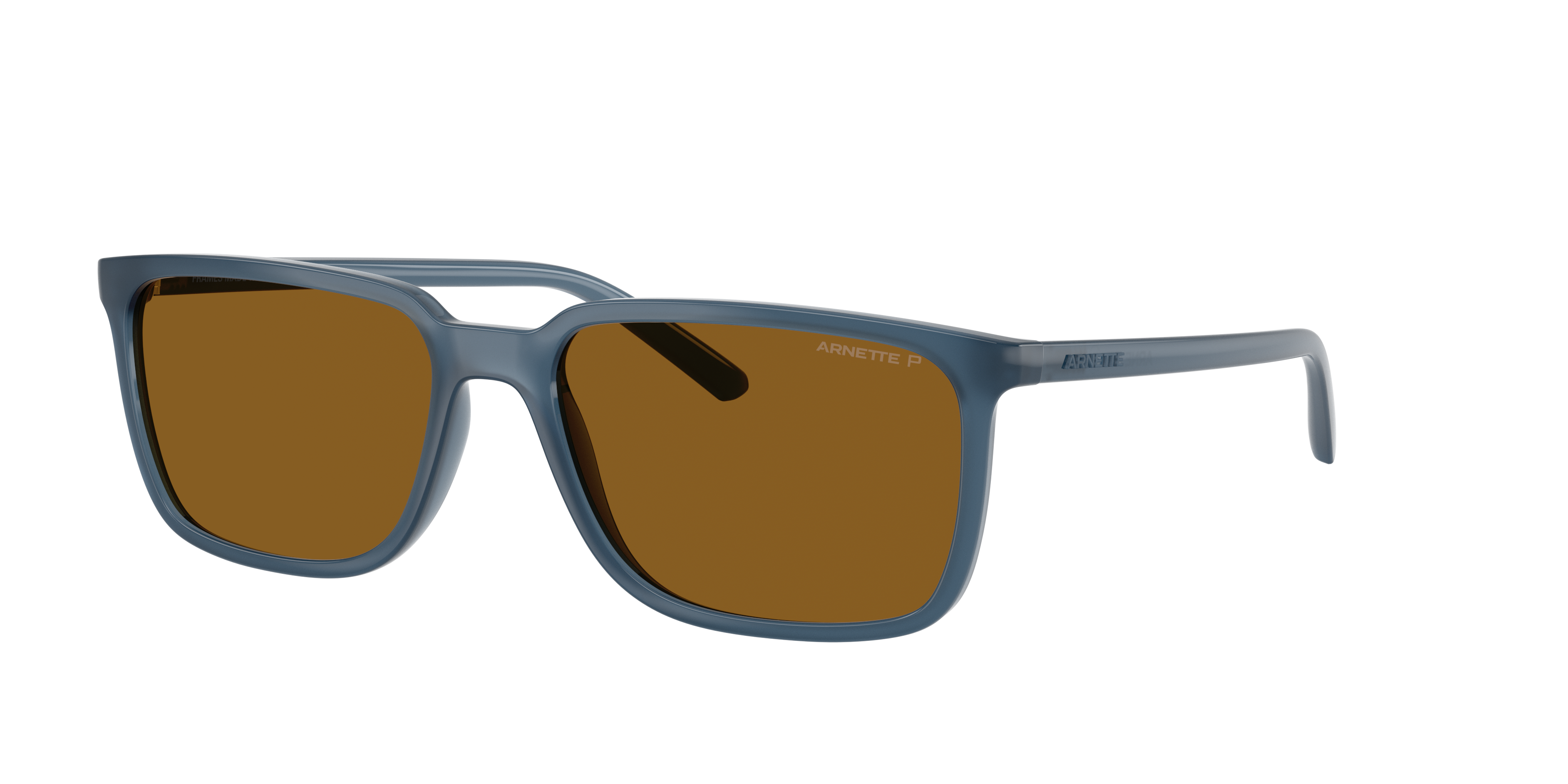 Arnette Man Sunglass Dinsky -  Frame color: Opaline Blue, Lens color: Dark Brown Polarized