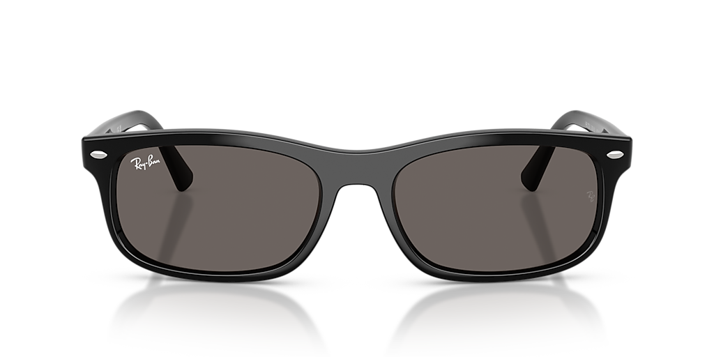 Ray-Ban RB2224 XL (57 - 20) with Grey lenses and Black frame