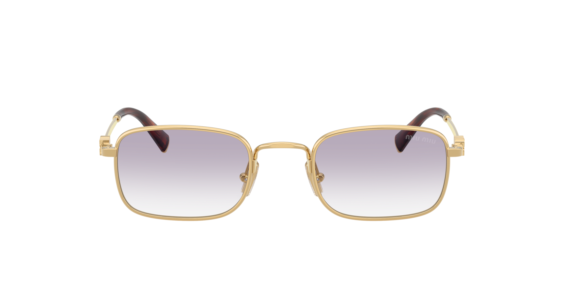 Miu Miu MU A53S S (49 - 22) with Grey lenses and Gold frame
