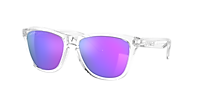 Oakley Frogskins™ XL (55 - 17) with Violet lenses and Transparent