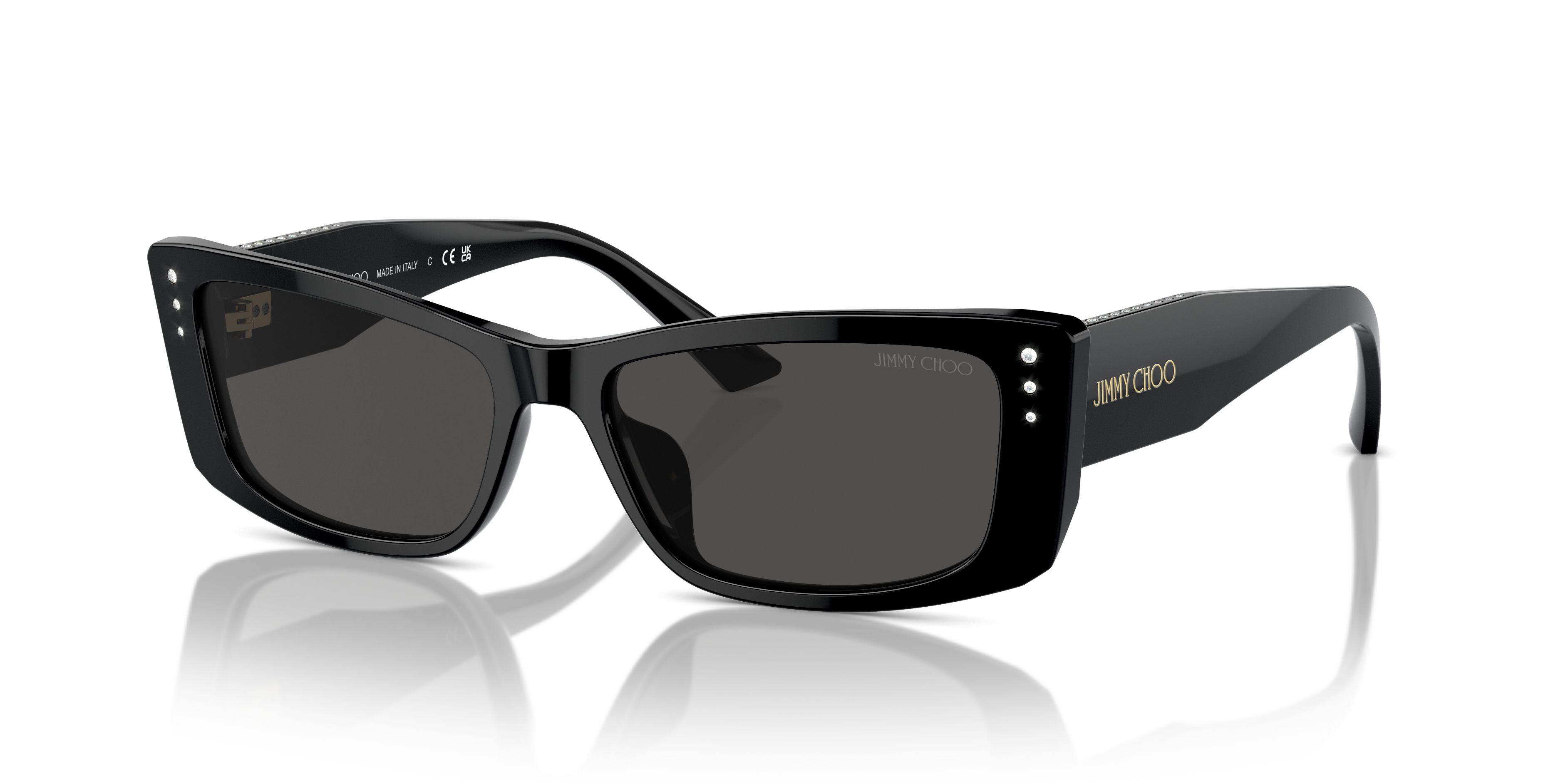 Jimmy Choo JC5002BU S (55 - 16) with Grey lenses and Black frame