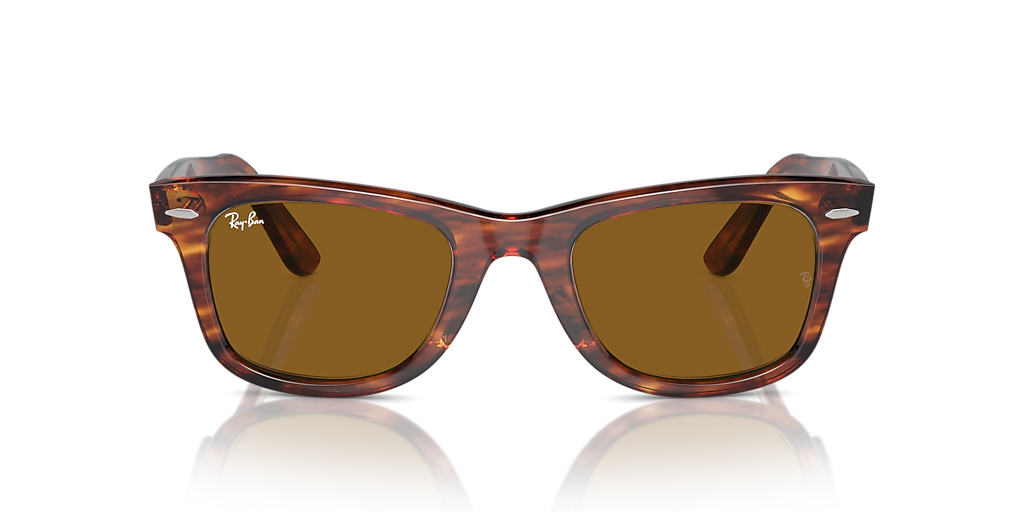 Ray-Ban Original Wayfarer Classic L (50 - 22) with Brown lenses