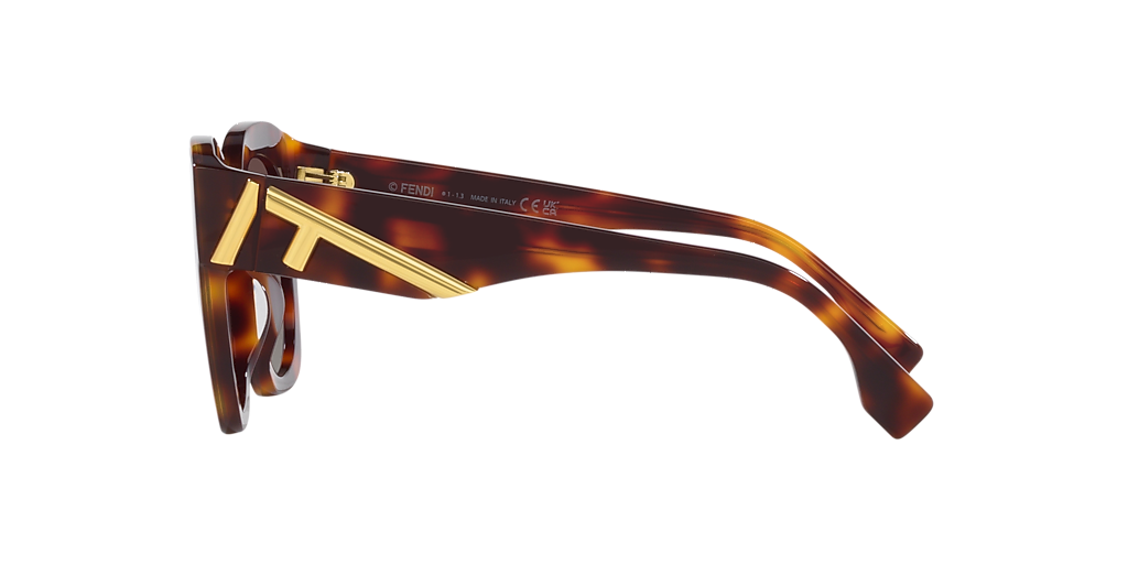 Fendi FE40098I XXS (63 - 15) with Grey lenses and Tortoise frame