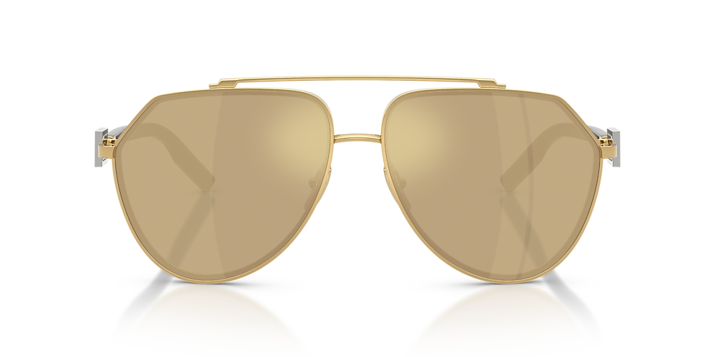 DOLCE＆GABBANA Dolce&Gabbana DG2315 XXL (62 - 14) with Yellow lenses and Gold