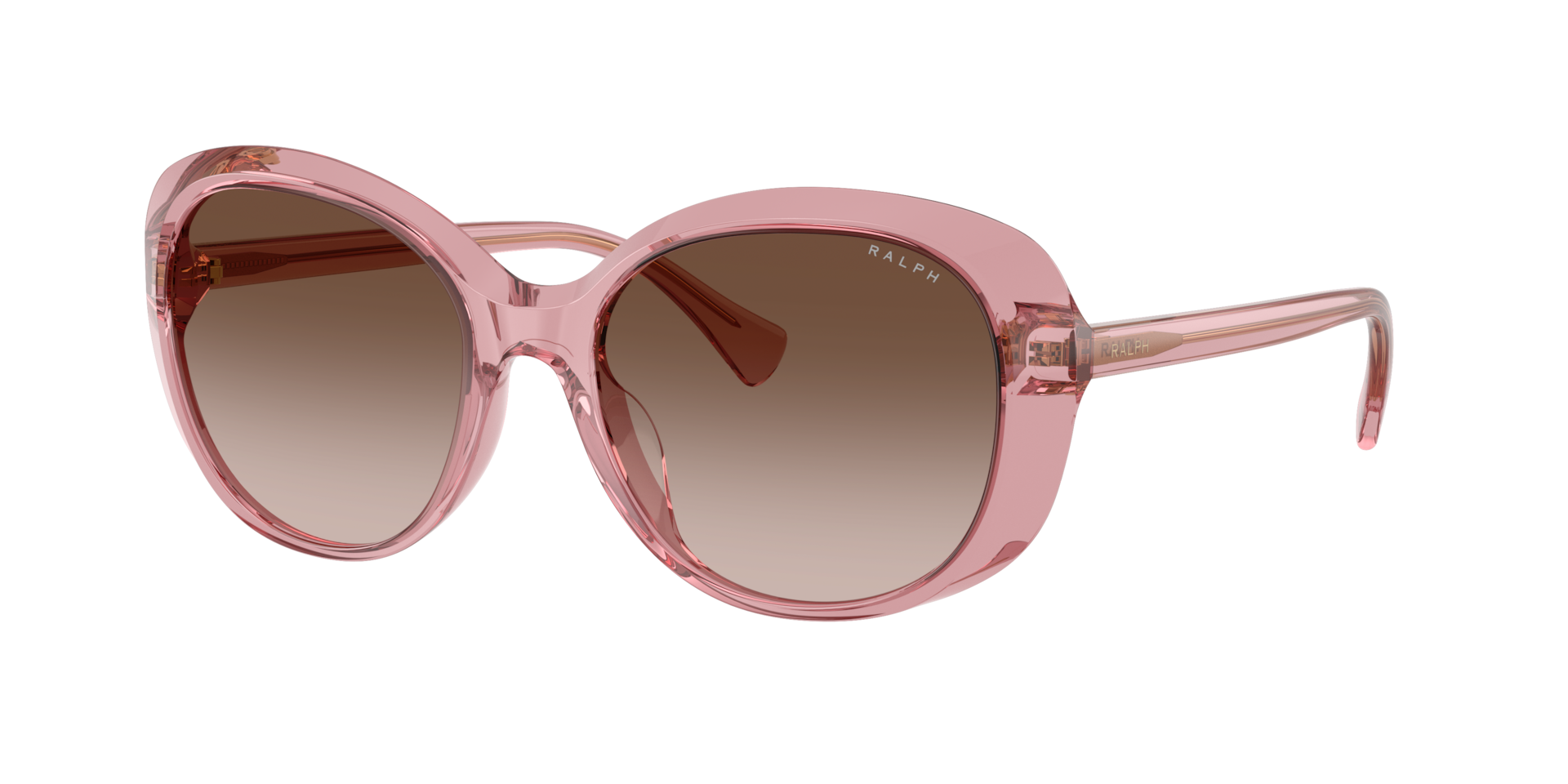 Ralph Femme Sunglass RA5335U - Couleur du Monture Violet transparent brillant Couleur de Lentille Dgrad Marron 98 €