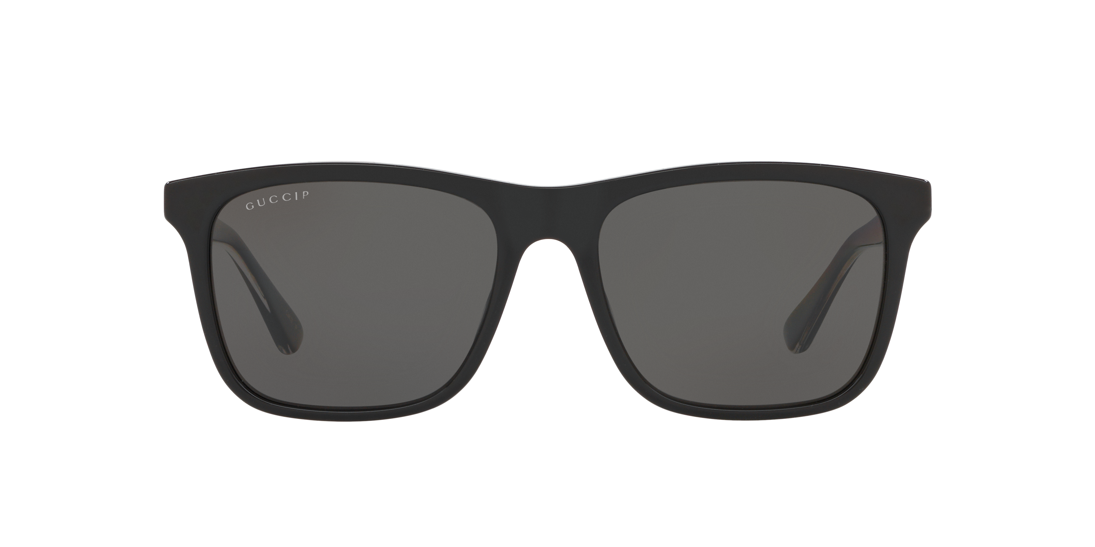 Gucci GG0381SN M (57 - 18) with Black lenses and Black frame