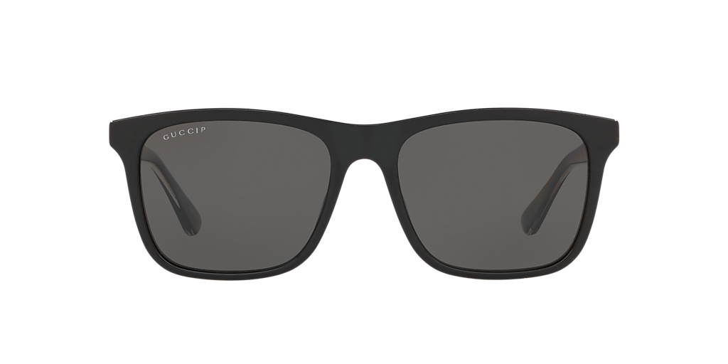 小物 GUCCI sunglasses black Gucci GG0381SN M (57 - 18) with Black lenses and Black frame