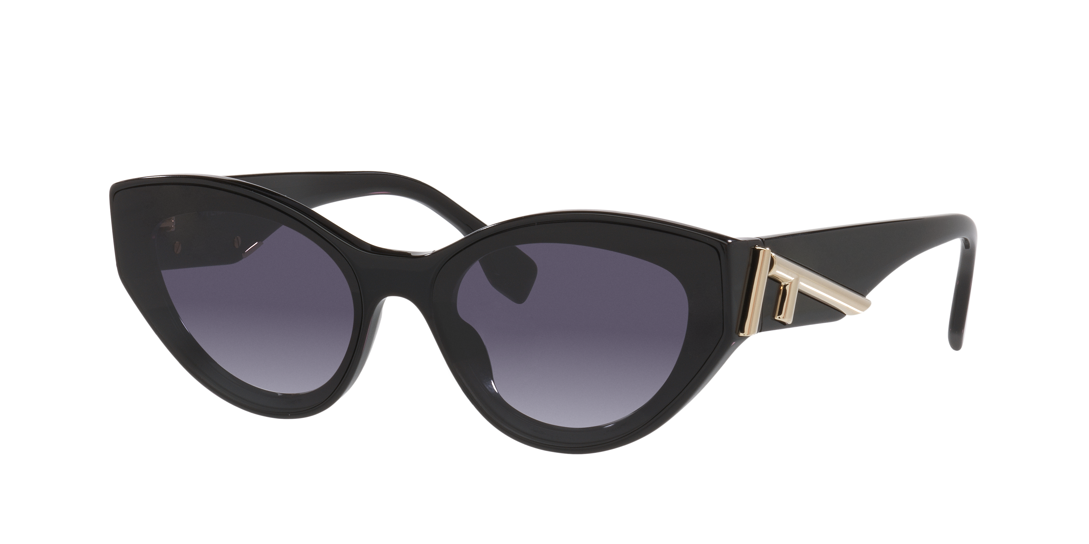 Fendi Woman Sunglass Fendi First FE40194I -  Frame color: Black, Lens color: Blue Gradient