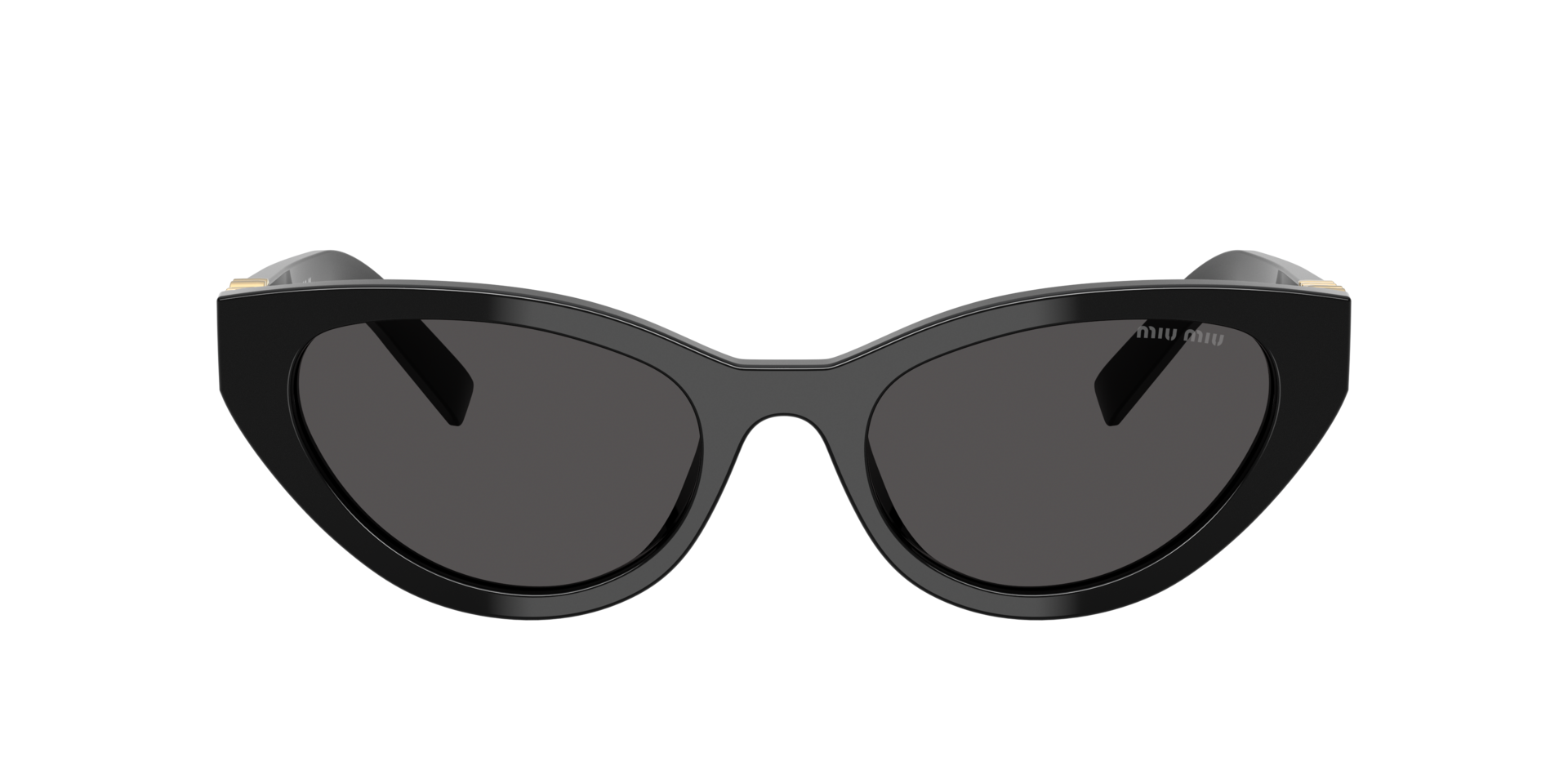 Miu Miu MU A04SF L (54 - 20) with Grey lenses and Black frame