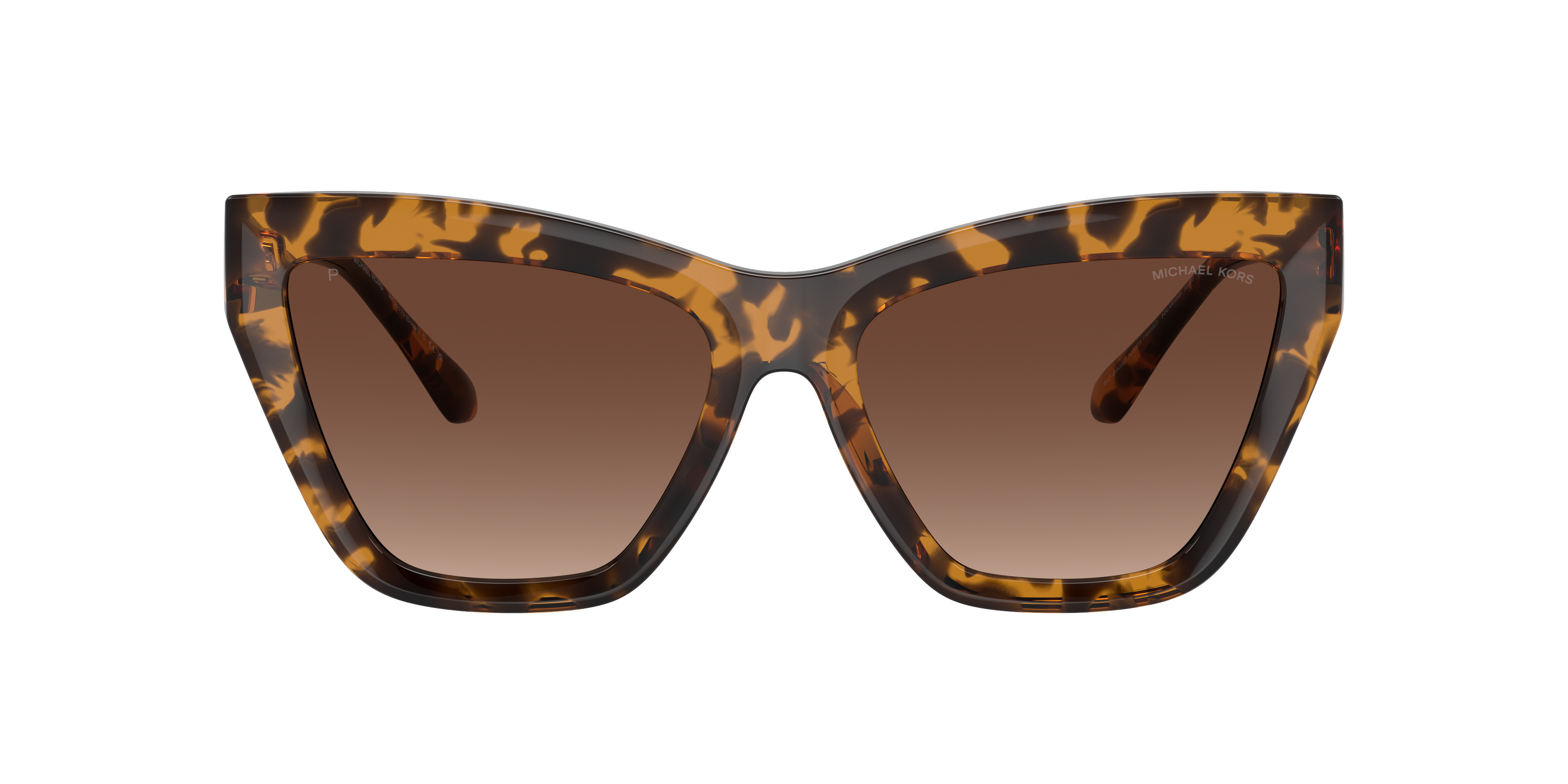 Michael Kors Dubai L (57 - 17) with Brown lenses and Tortoise