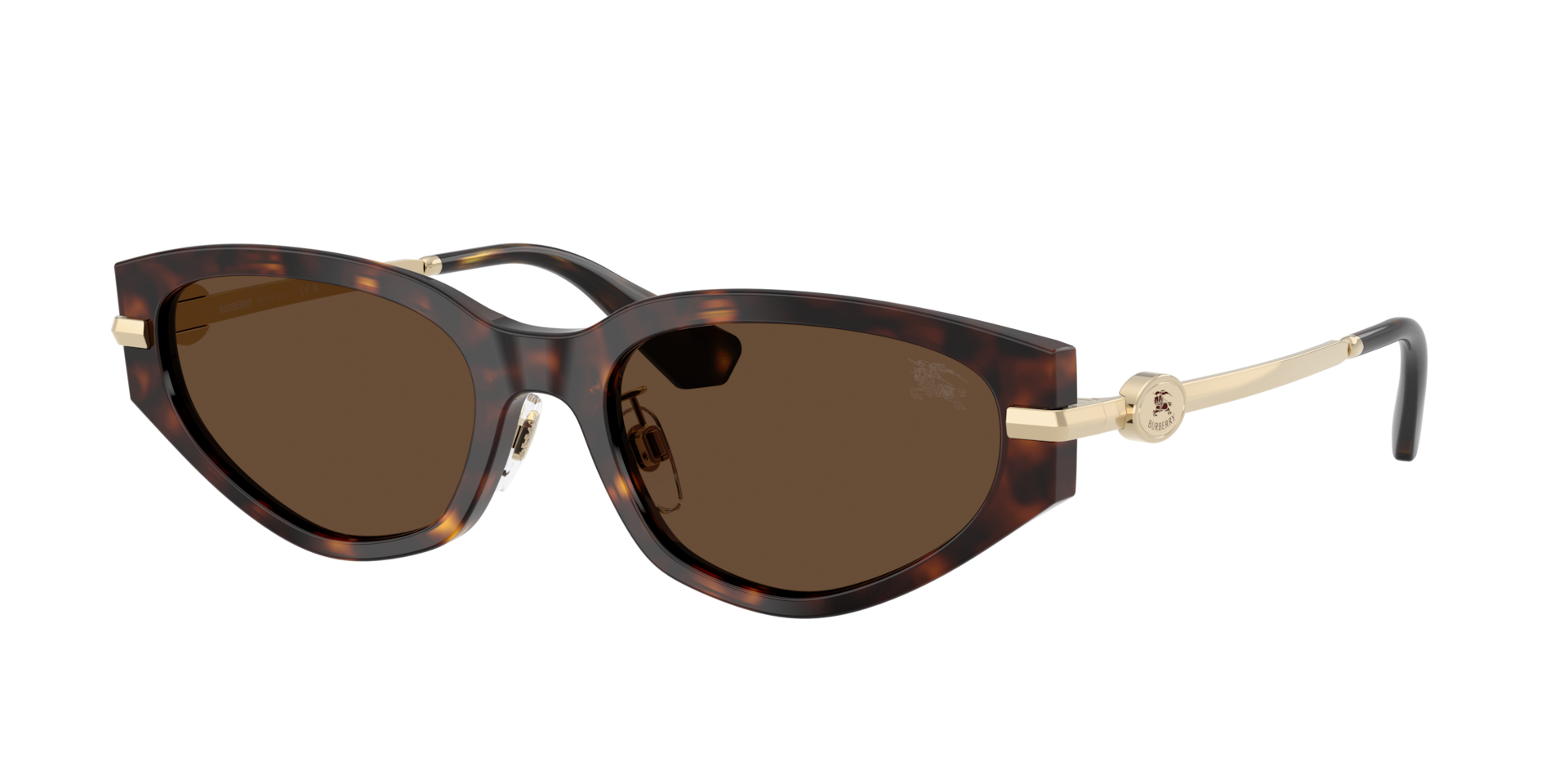 Burberry Brown Woman Be4493d 300273 Sunglasses Acetate Geometric Normal - Image 3