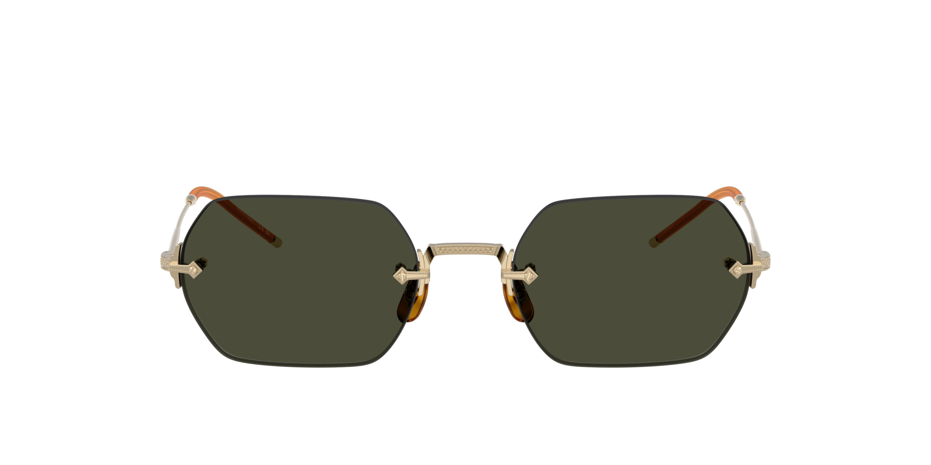 Oliver Peoples OV1353ST TK-13 M (52 - 20) with Green lenses and