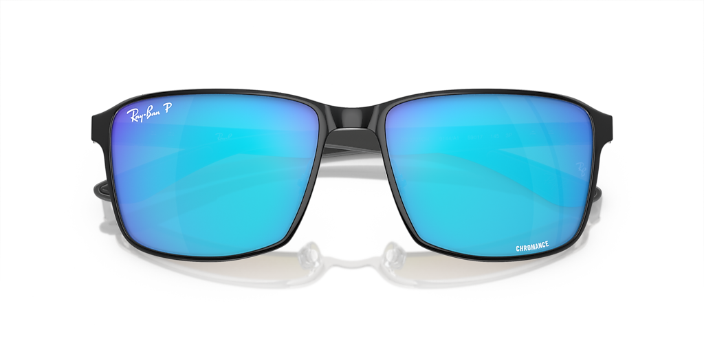 Ray-Ban RB3721 Polarized+ Lenses XXL (59 - 17) with Blue lenses
