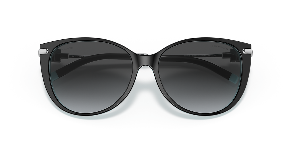 Tiffany & Co. TF4178 XL (57 - 16) with Grey lenses and Black frame