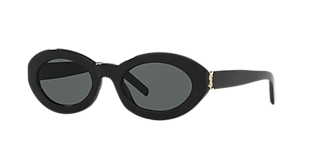 Saint Laurent SL832 M (57 - 15) with Black lenses and Black frame