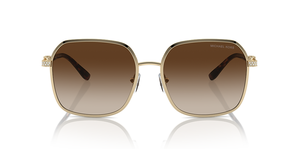 Michael Kors Cadiz XXL (58 - 17) met Bruin Brillenglazen en Goud