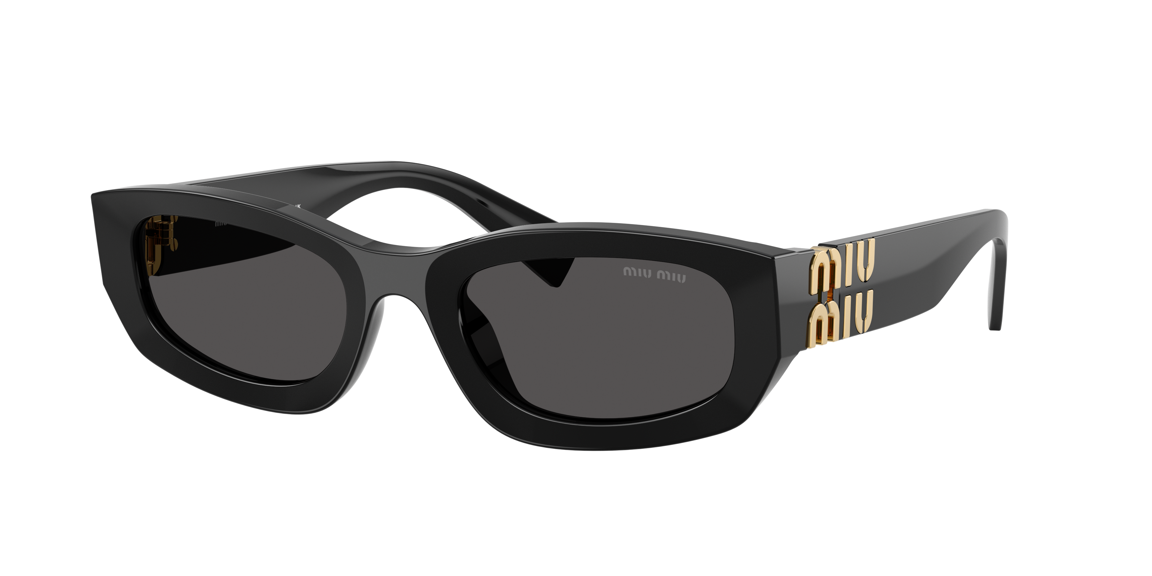 Miu Miu MU B04SF L (53 - 22) with Grey lenses and Black frame
