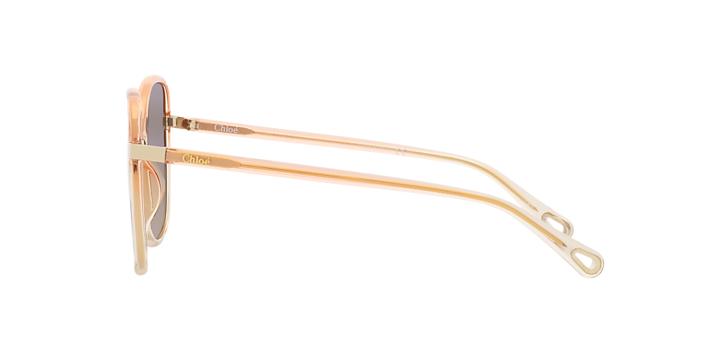 Chloé CH0031S L (56 - 19) with Blue lenses and Orange frame