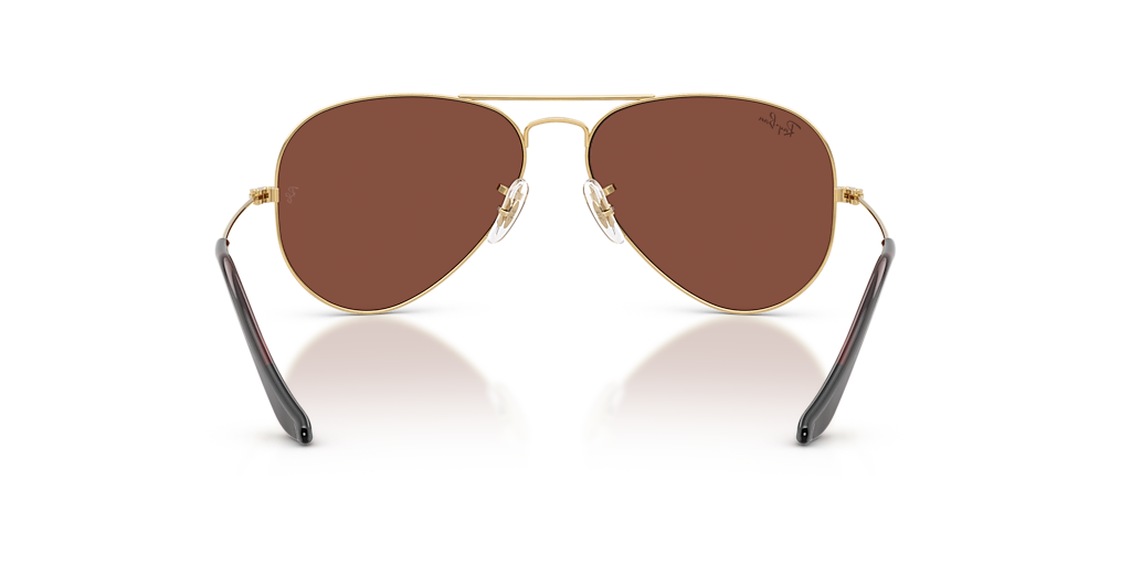 Ray-Ban Aviator Large Metal XL (58 - 14) with Red lenses and Gold