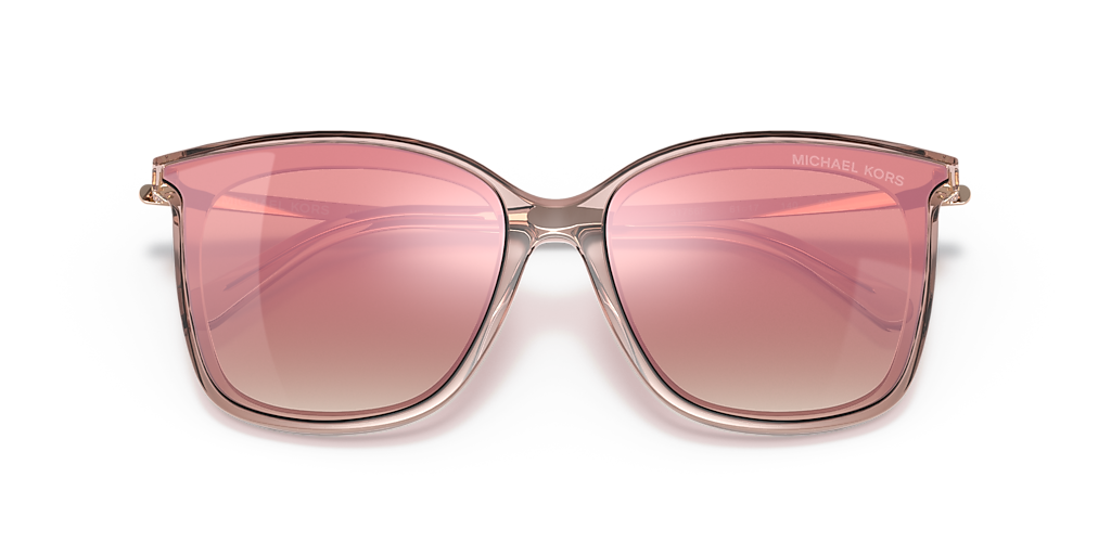 Michael Kors Zermatt L (61 - 17) with Gold lenses and Pink frame