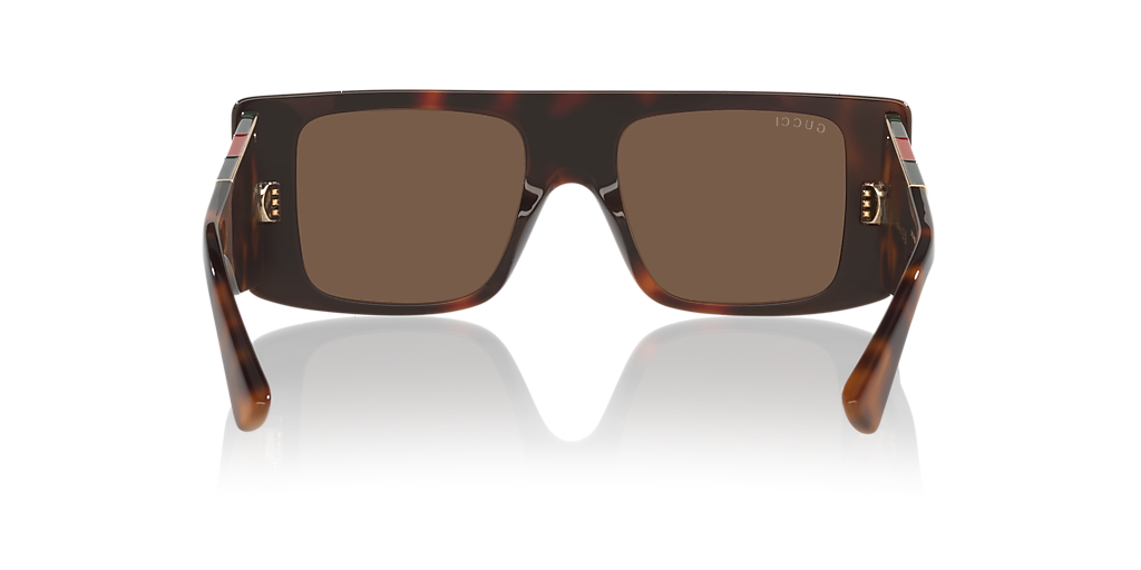 Gucci GG1888S XS (50 - 18) with Brown lenses and Tortoise frame