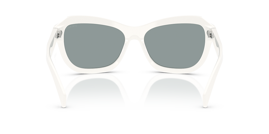 Prada PR A27S L (62 - 17) with Grey lenses and White frame