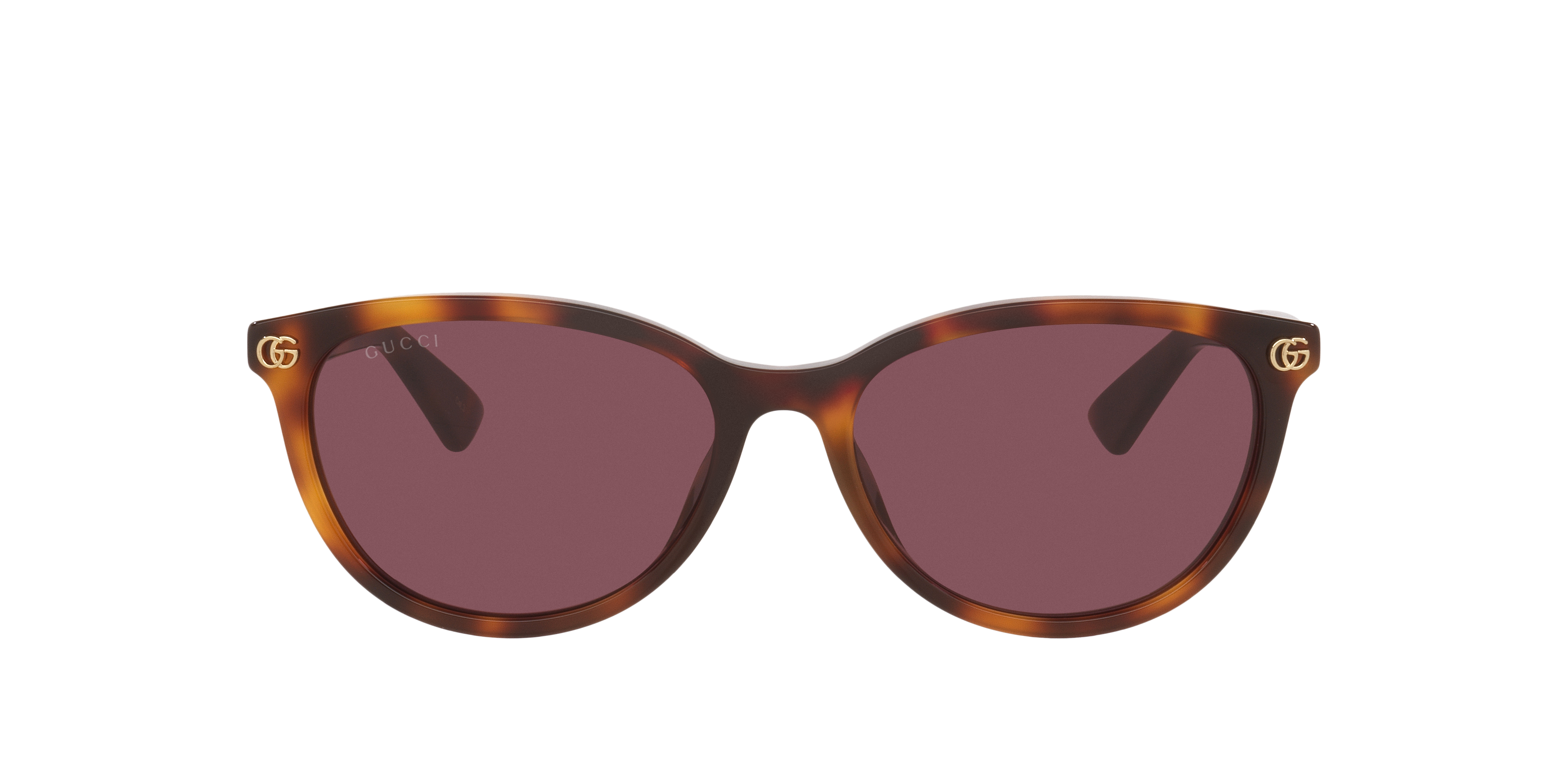 Gucci GG1818SK M (56 - 17) with Violet lenses and Tortoise frame
