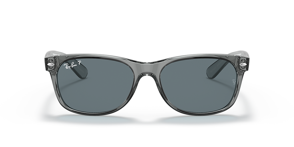 Ray-Ban New Wayfarer Classic M (55 - 18) with Blue lenses and Grey