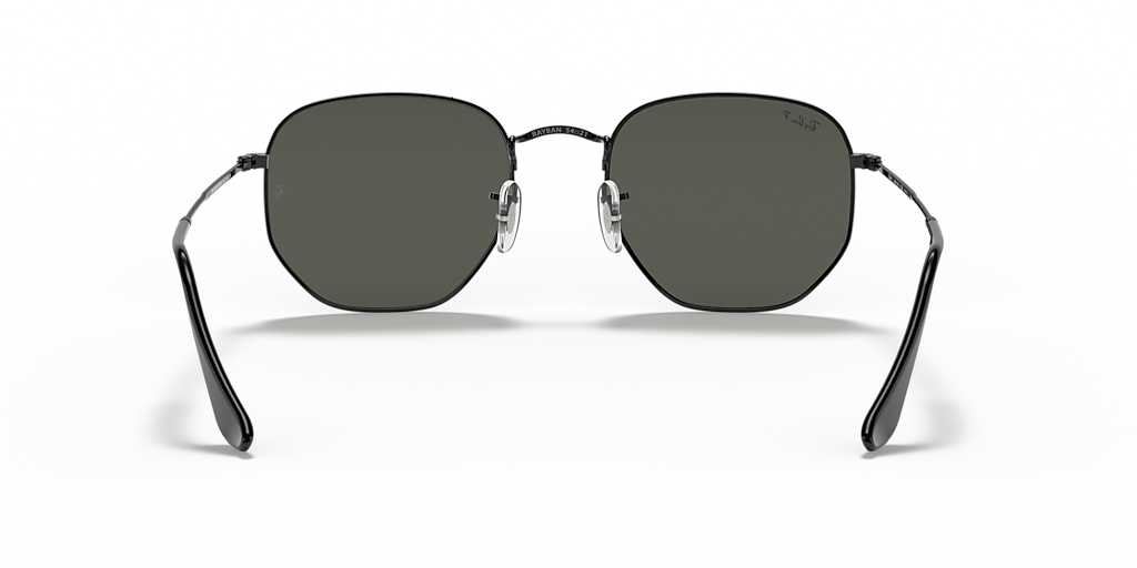 Ray-Ban Hexagonal Flat Lenses XL (54 - 21) with Green lenses and