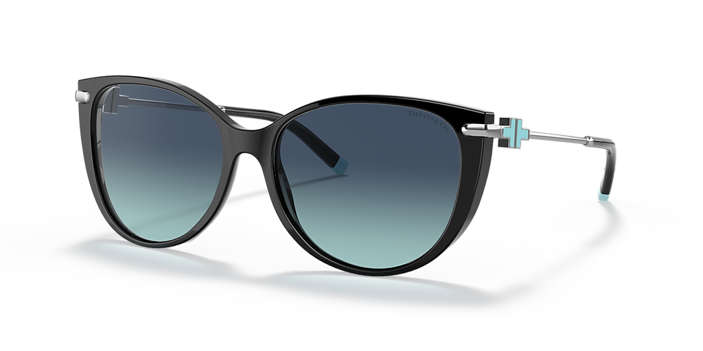 Tiffany & Co. TF4178F XL (57 - 16) with Blue lenses and Black