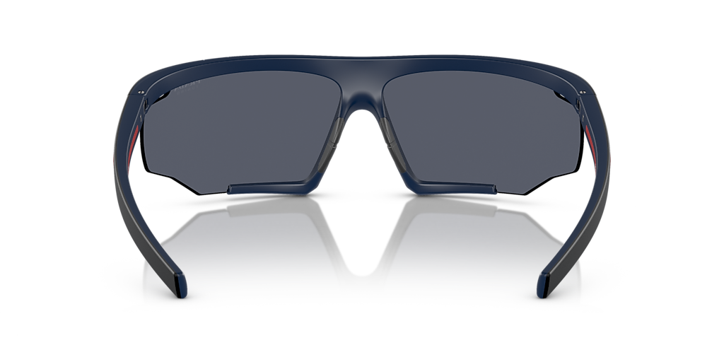 Prada Linea Rossa PS 07YS XXL (76 - 12) with Blue lenses and Black