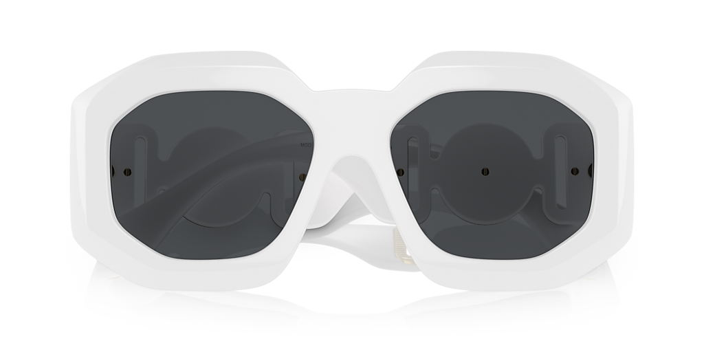 Versace VE4424U L (56 - 18) with Grey lenses and White frame 